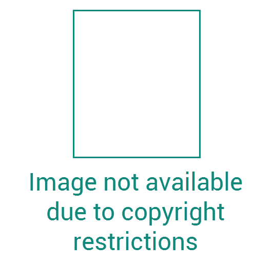 Ein leeres Quadrat mit dem Text: "Image not available due to copyright restrictions"